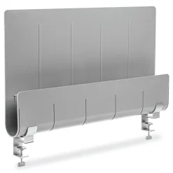 Online 24 x 2.7 x 16.36 Oasis Privacy Panel - Gray Office Furniture & Lighting