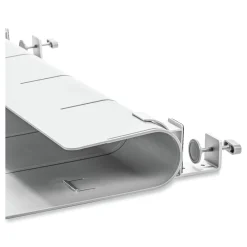 Online 24 x 2.7 x 16.36 Oasis Privacy Panel - Gray Office Furniture & Lighting