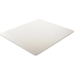 Sale DuraMat Moderate Use Low Pile Carpet Flat Rectangle 46 in. x 60 in. Chair Mat - Clear Cleaning & Janitorial Supplies