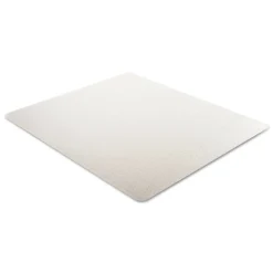 Sale DuraMat Moderate Use Low Pile Carpet Flat Rectangle 46 in. x 60 in. Chair Mat - Clear Cleaning & Janitorial Supplies