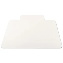 Clearance EconoMat 36 in. x 48 in. Lipped Flat Packed All Day Use Chair Mat for Hard Floors - Clear Office Furniture & Lighting