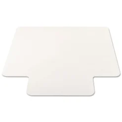 Clearance EconoMat 36 in. x 48 in. Lipped Flat Packed All Day Use Chair Mat for Hard Floors - Clear Office Furniture & Lighting
