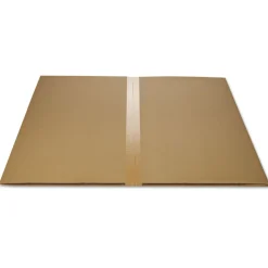 Clearance EconoMat 36 in. x 48 in. Lipped Flat Packed All Day Use Chair Mat for Hard Floors - Clear Office Furniture & Lighting