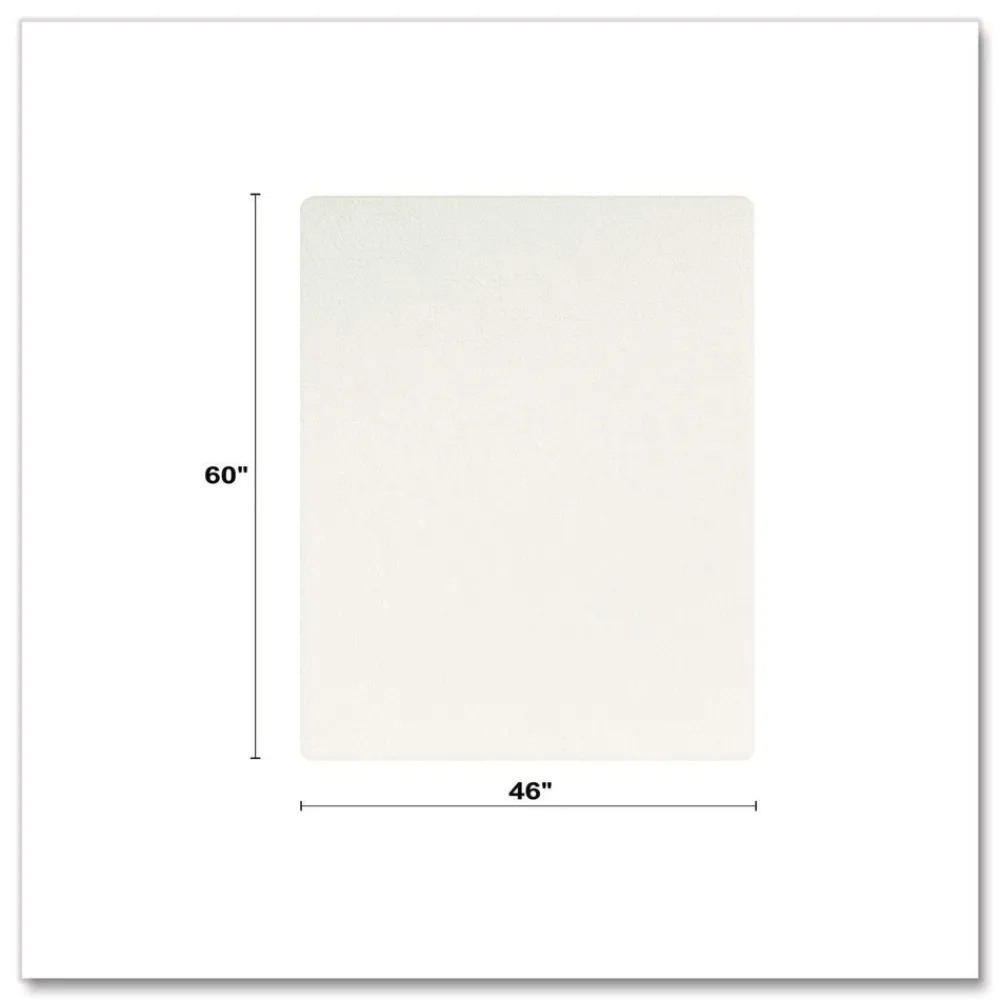 Sale OceanMat 46 in. x 60 in. Hard Floor Chair Mat - Clear Cleaning & Janitorial Supplies