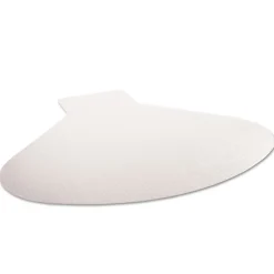 Clearance SuperMat Medium Pile Carpet Frequent Use 60 in. x 66 in. Workstation Chair Mat - Clear Cleaning & Janitorial Supplies