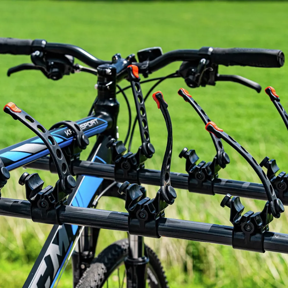 New Hitch-Mounted 4-Bike Carrier Utility Trailer