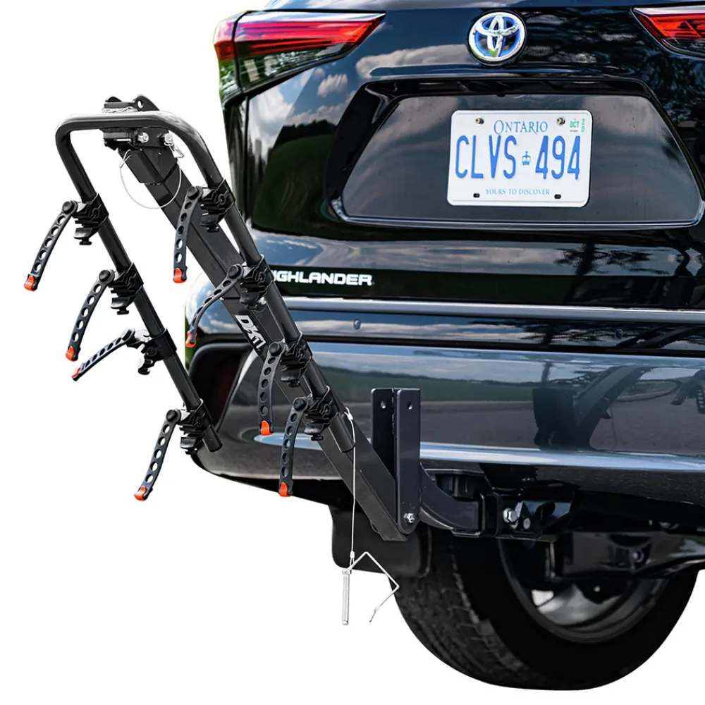 New Hitch-Mounted 4-Bike Carrier Utility Trailer