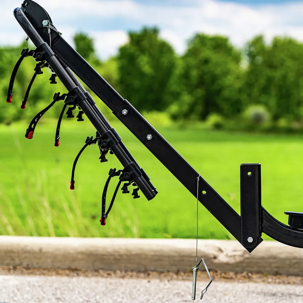 New Hitch-Mounted 4-Bike Carrier Utility Trailer