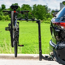 New Hitch-Mounted 4-Bike Carrier Utility Trailer