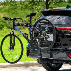 New Hitch-Mounted 4-Bike Carrier Utility Trailer