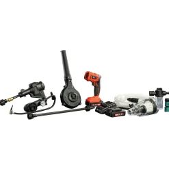 Best 20V Lithium-Ion Quick-Charge Cordless 4-in-1 Tool Kit Outdoor Power Combo Kits