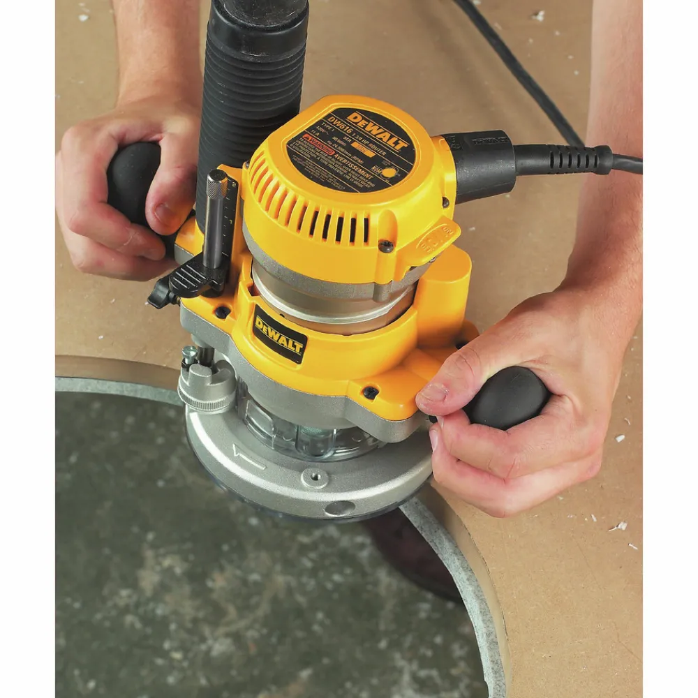 Online 2-1/4 HP EVS Fixed Base and Plunge Router Combo Kit with Hard Case Woodworking Tools|Routers And Trimmers