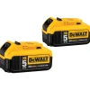 New (2) 20V MAX 5 Ah Lithium-Ion Batteries Power Tool Accessories