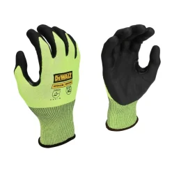 Best (12/Box) Hi-Vis HPPE Cut Touchscreen Gloves - XL, Tagged Work Gloves