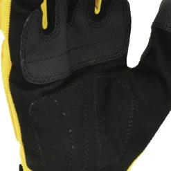 Outlet (12/Box) Performance Mechanic Work Gloves - Large, Yellow/Black Work Gloves