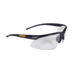 Online (12/Box) Radius Safety Glasses - Black Frame/Clear Lens Eye Protection