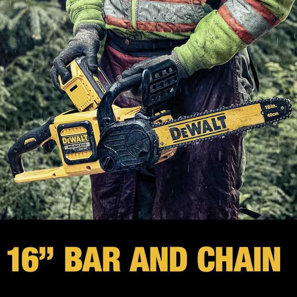 Discount DCCS670B 60V MAX Brushless Lithium-Ion 16 in. Cordless Chainsaw (Tool Only) Chainsaws