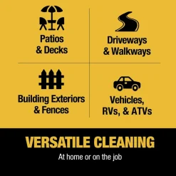 Sale DXPW3300S 3300 PSI 2.4 GPM Gas Cold Water Pressure Washer Pressure Washers