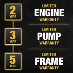 Sale DXPW3300S 3300 PSI 2.4 GPM Gas Cold Water Pressure Washer Pressure Washers