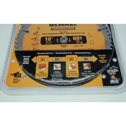 Hot Series 20 2-Piece 10 in. Circular Saw Blade Combo Pack Power Tool Accessories