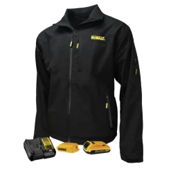 Discount Structured Soft Shell Heated Jacket Kit - XL, Black Heated Gear