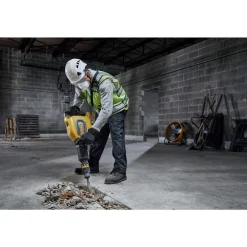 Clearance 60V Brushless Lithium-Ion 27 lbs. Cordless SDS-Max Inline Chipping Hammer Kit with 2 FLEXVOLT Batteries (15 Ah) Hammer Drills