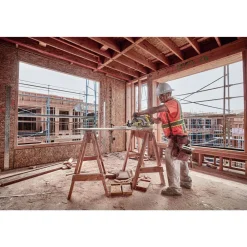 60V MAX FLEXVOLTBrushless Lithium-Ion 7-1/4 in. Cordless Worm Drive Style Saw (Tool Only) Circular Saws|Scroll Saws