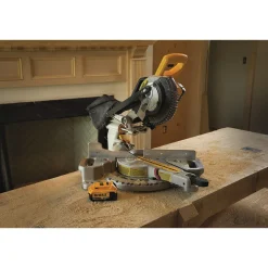 Sale 20V MAX Lithium-Ion Cordless 7 1/4 in. Sliding Miter Saw Kit (4 Ah) Miter Saws|Scroll Saws