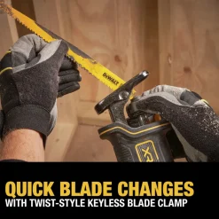 Discount 20V MAX XR Brushless Lithium-Ion Cordless Reciprocating Saw (Tool Only) Reciprocating Saws