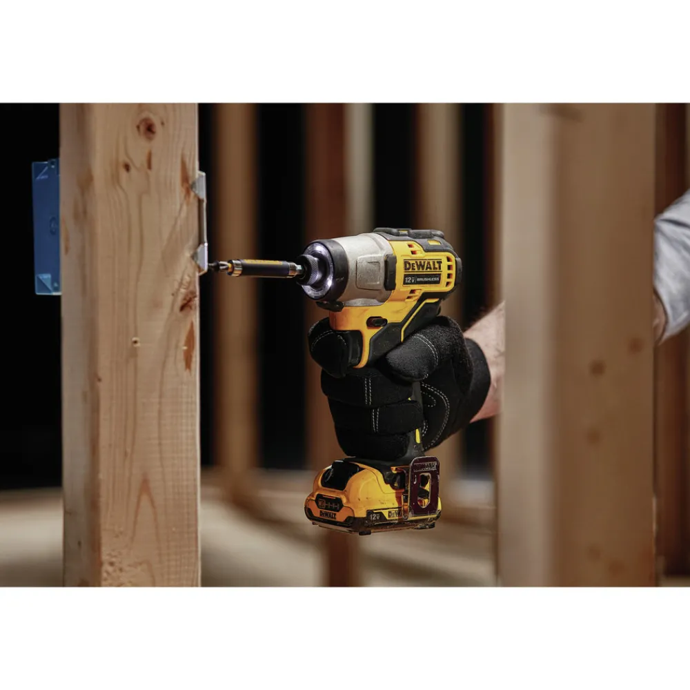 Clearance XTREME 12V MAX Brushless Lithium-Ion 1/4 in. Cordless Impact Driver Kit with 2 Batteries (2 Ah) Impact Drivers|Impact Drivers