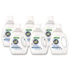 Online 34 oz. Bottle Free Clear Liquid Fabric Softener - Fragrance Free (6/Carton) Cleaning & Janitorial Supplies