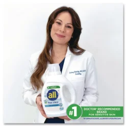 Outlet 30 oz Free Clear HE Laundry Detergent - Unscented (6/Carton) Cleaning & Janitorial Supplies