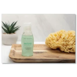 Online 1 oz. Restore Conditioning Shampoo - Clean Scent (288/Carton) Cleaning & Janitorial Supplies