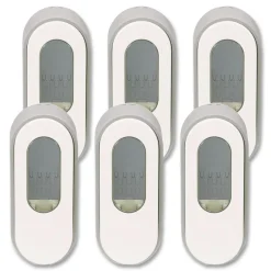 3.75 in. x 3.38 in. x 8.75 in. 15 oz Versa Dispenser for Pouch Refills - Light Gray/White (6/Carton) Skin Care & Personal Hygiene