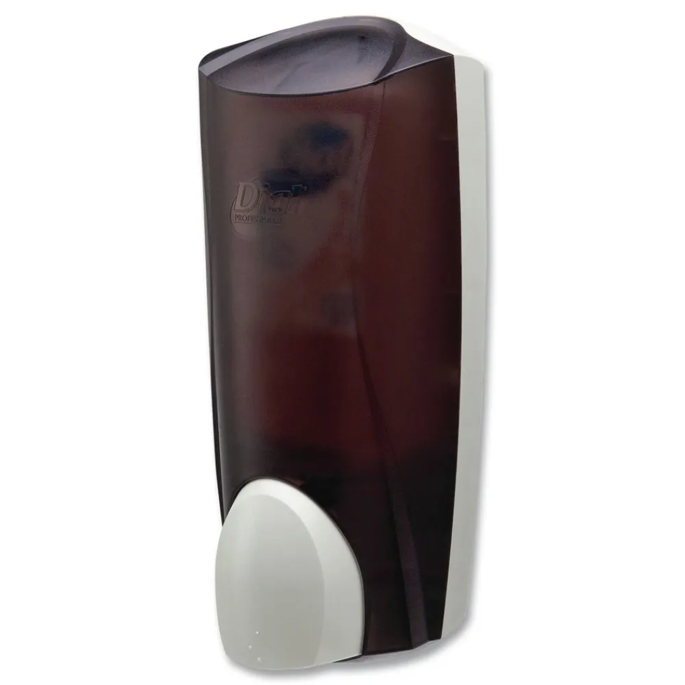 Outlet 5.1 in. x 4 in. x 12.3 in. 1 Liter Manual Liquid Dispenser - Smoke Skin Care & Personal Hygiene