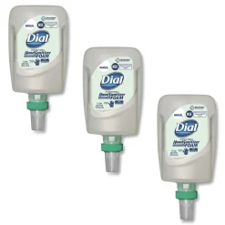 Online 1.2 Liter Bottle Antibacterial Foaming Hand Sanitizer Refill for FIT Manual Dispenser - Fragrance-Free (3/Carton) Cleaning & Janitorial Supplies