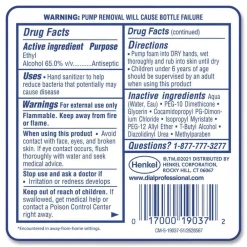 Online 1.2 Liter Bottle Antibacterial Foaming Hand Sanitizer Refill for FIT Manual Dispenser - Fragrance-Free (3/Carton) Cleaning & Janitorial Supplies