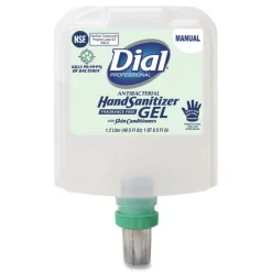 Hot 1.2 Liter Antibacterial Foaming Hand Sanitizer Refill for Dial 1700 V Dispenser - Fragrance-Free (3/Carton) Cleaning & Janitorial Supplies