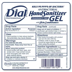 Hot 1.2 Liter Antibacterial Foaming Hand Sanitizer Refill for Dial 1700 V Dispenser - Fragrance-Free (3/Carton) Cleaning & Janitorial Supplies