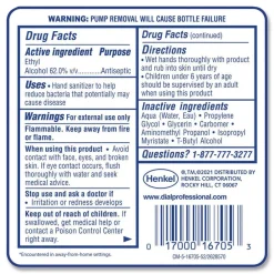 Online 1.2 Liter Antibacterial Gel Hand Sanitizer Refill for FIT Manual Dispenser - Fragrance-Free (3/Carton) Cleaning & Janitorial Supplies