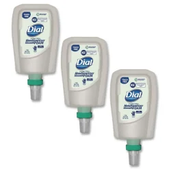 Clearance 1 Liter Bottle Antibacterial Foaming Hand Sanitizer Refill for FIT Touch Free Dispenser - Fragrance-Free (3/Carton) Cleaning & Janitorial Supplies