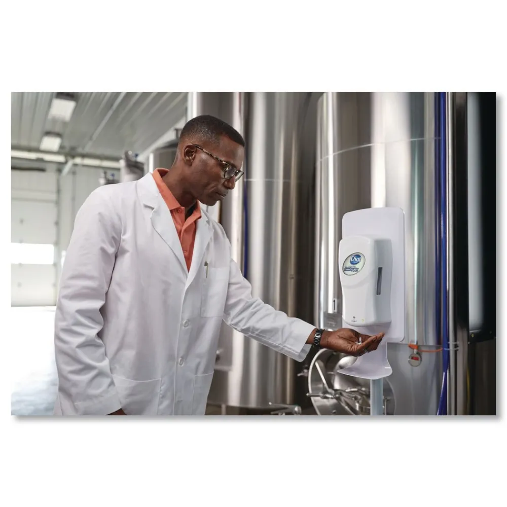 Hot 1 Liter Bottle Antibacterial Foaming Hand Sanitizer Refill for FIT Touch Free Dispenser - Fragrance-Free Cleaning & Janitorial Supplies