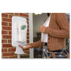 Hot 1 Liter Bottle Antibacterial Foaming Hand Sanitizer Refill for FIT Touch Free Dispenser - Fragrance-Free Cleaning & Janitorial Supplies