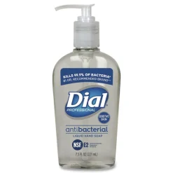 Best 7.5 oz. Bottle Antimicrobial Liquid Hand Soap for Sensitive Skin - Floral Scent (12/Carton) Cleaning & Janitorial Supplies