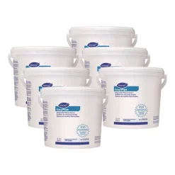 Clearance 8.63 in. x 24.88 in. Easywipe Disposable Wiping Refill - White (6/Carton) Paper & Dispensers