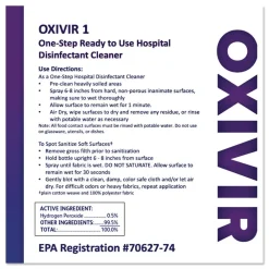 Hot 2.5 L Bottle Oxivir Three 64 - Surfectant Scent (2/Carton) Cleaning & Janitorial Supplies