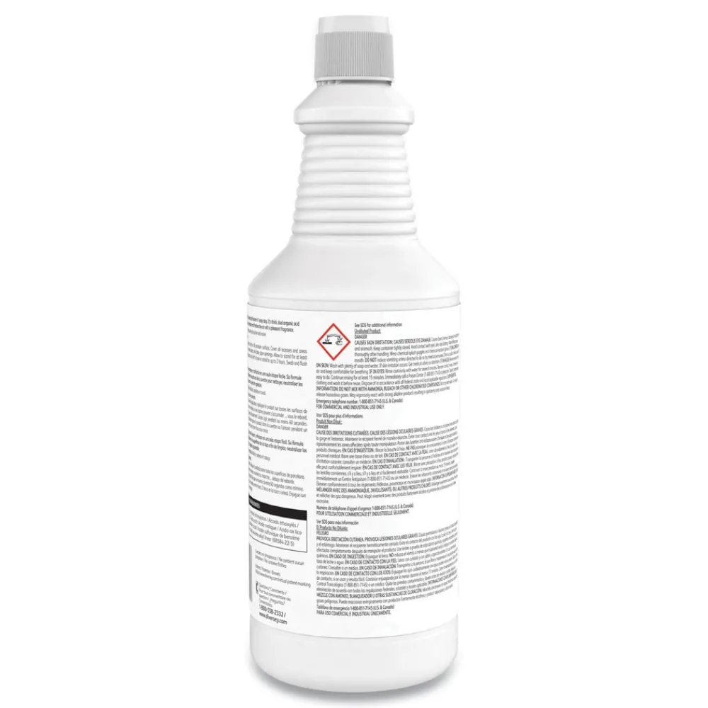 New Crew Super Blue Citrus Scent 32 oz. Squeeze Bottle Mild Acid Bowl Cleaner (12/Carton) Cleaning & Janitorial Supplies