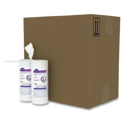 Hot Oxivir 7 in. x 8 in. 1-Ply 1 Wipes (60/Canister, 12 Canisters/Carton) Cleaning & Janitorial Supplies