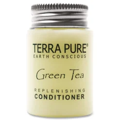 Hot Terra Pure 1 oz Conditioner - Green Tea Lemongrass (300/Carton) Cleaning & Janitorial Supplies