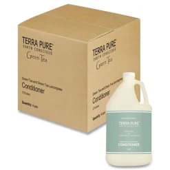New Terra Pure 1 Gallon Conditioner - Green Tea Lemongrass (4/Carton) Cleaning & Janitorial Supplies
